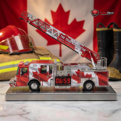 True North Star with firefighter turnout gear