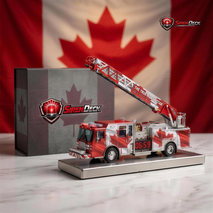 True North Star truck beside its gift box